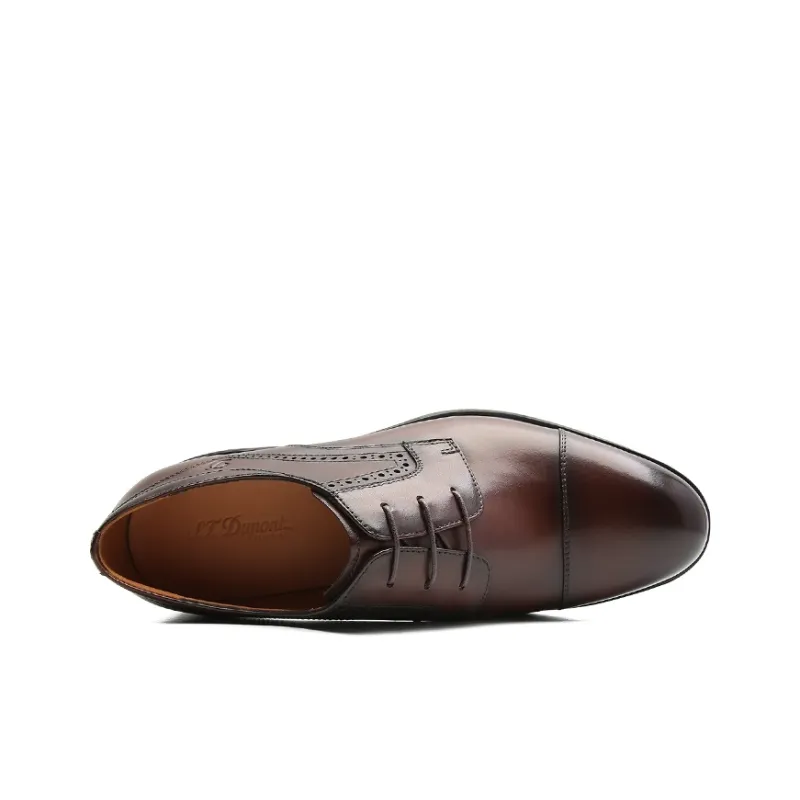 S. T.DUPONT Dress Shoes Men's Black/Coffee-8