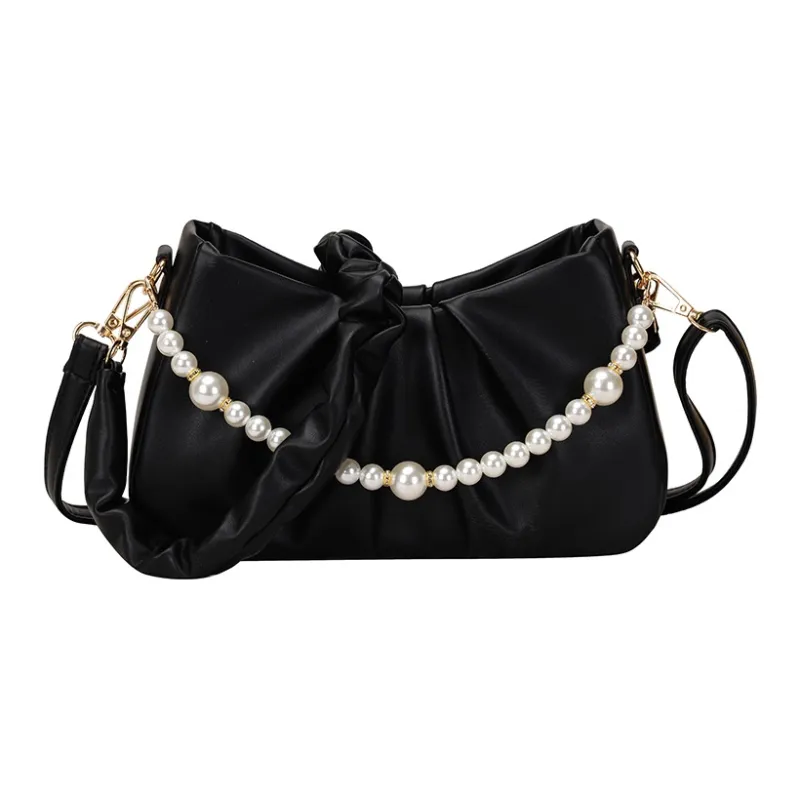 Yalu PU Crossbody Bag Regular Women's White/Ecru/Pink/Green/Black-14