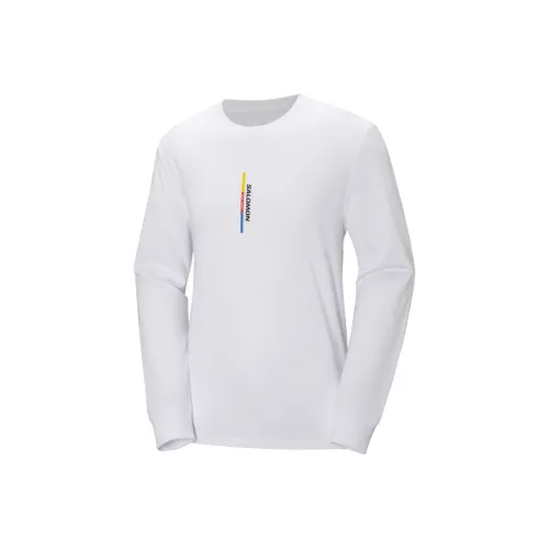 SALOMON T-Shirts Men White