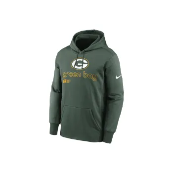 Nike Bay Packers Men's Nike Therma Nfl Pullover Hoodie