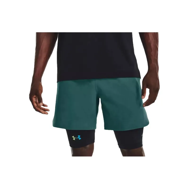 Under Armour Casual Shorts Men Green-2