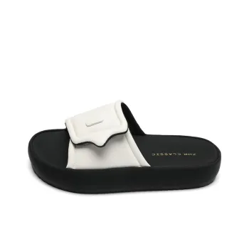 ZHR PU Polyurethane Quiet Slide Slippers Women's