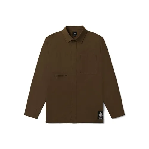 Vans Shirts Men Brown