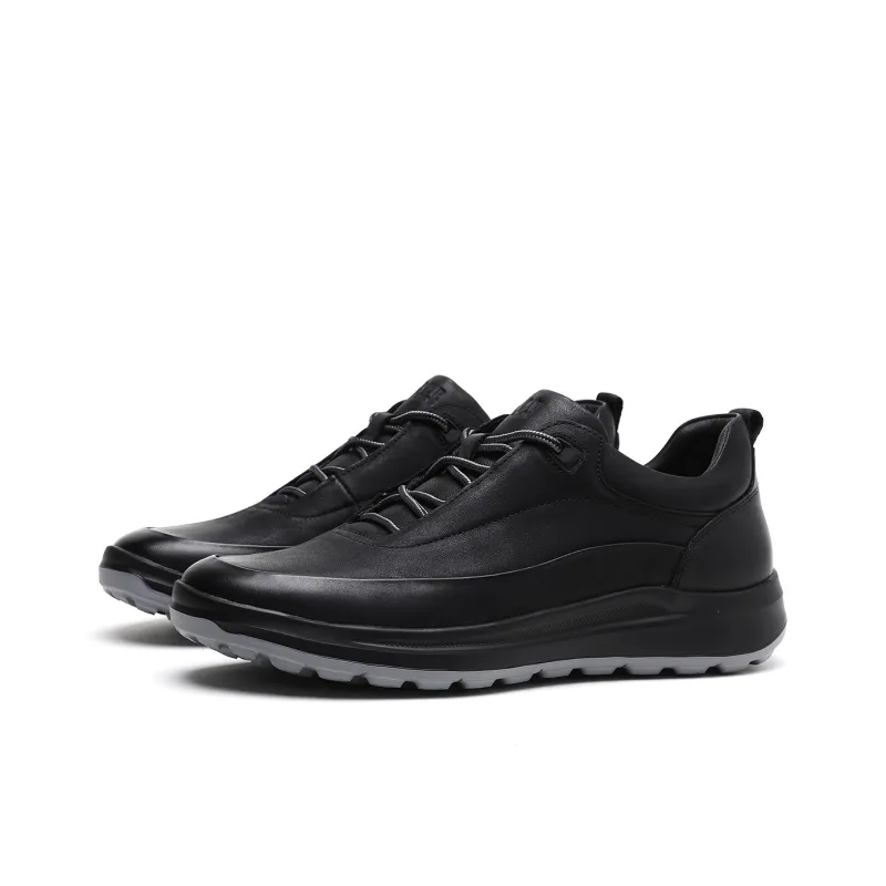 ELLE HOMME Low Top Casual Shoes Men's Black-1