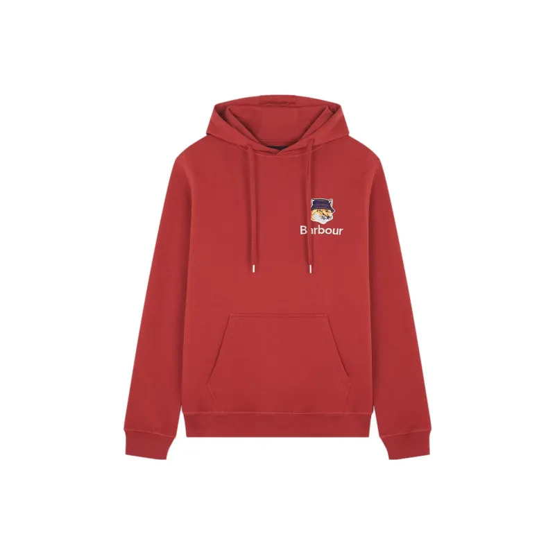Maison Kitsune X Maison Kitsuné Fox Head Embroidered Hoodie-0