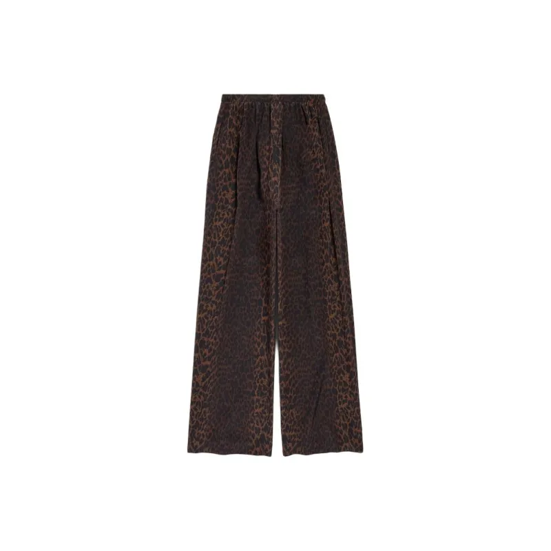 Balenciaga Leopard print Trousers-1