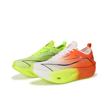 PCSC Running Shoes Unisex Low Top Fluorescent Left Orange