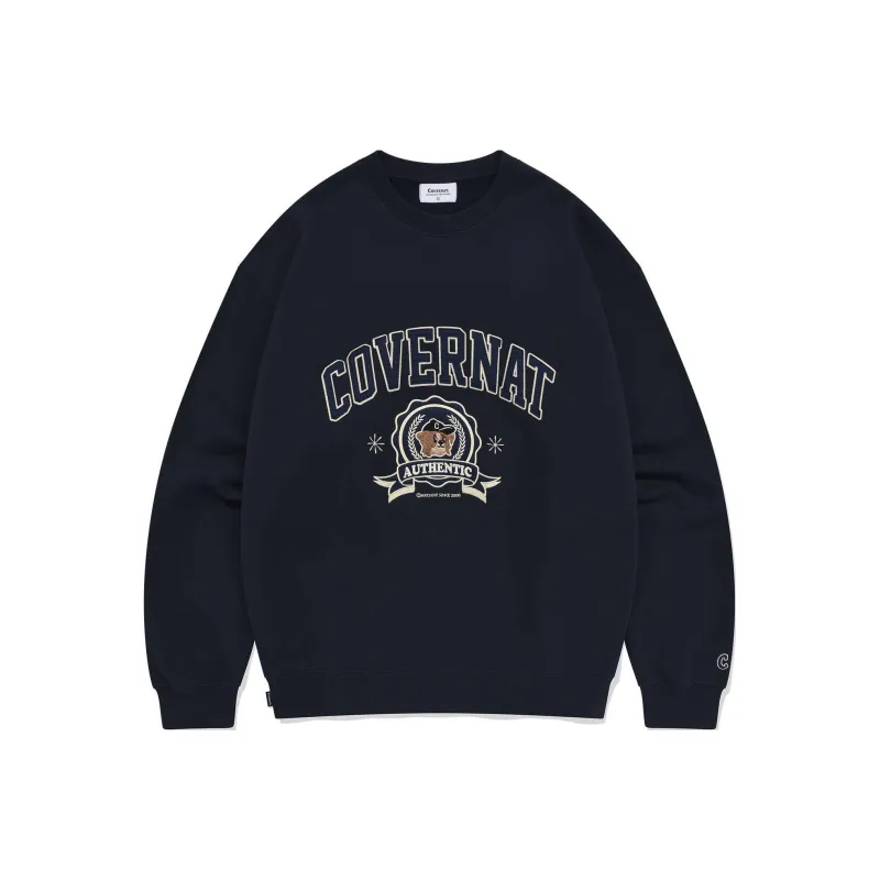 COVERNAT SS24 Sweatshirt Men's Marine Blue-0