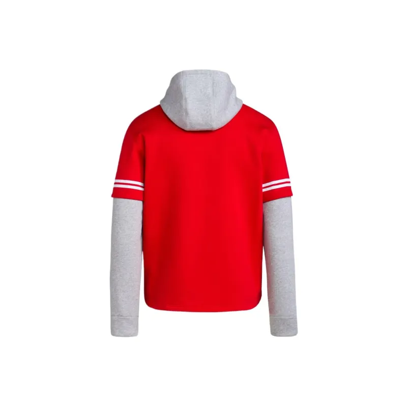 Adidas Free Shipping With AdiClub Nebraska Cornhuskers Hooded Jersey-1