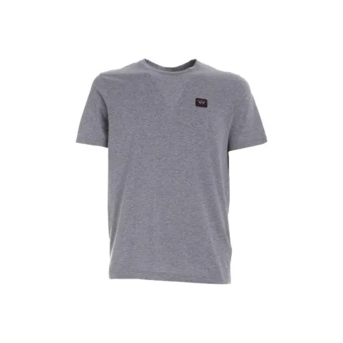 Paul & Shark Logo patch Cotton T shirt