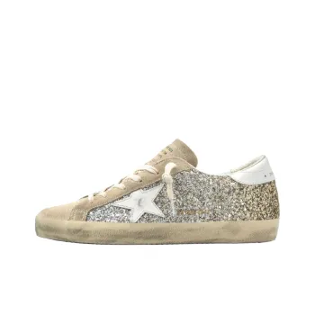 Golden Goose Super Star Low Top Skateboard Shoes Women's Light Umber