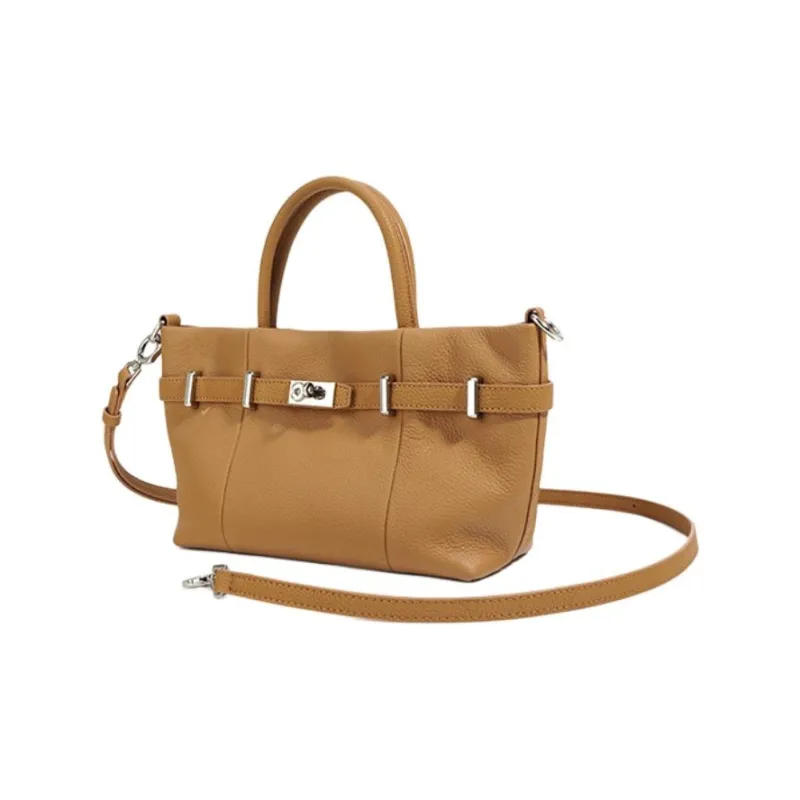 H YXIANG Cow Leather Handbag Regular Women's Multicolor-4