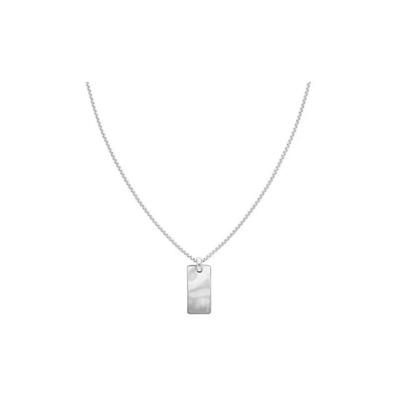 CALVIN KLEIN   Necklaces Men's Silver-0