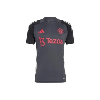 Adidas Tiro 24 Manchester United Sport Performance T Shirt Men's Gray