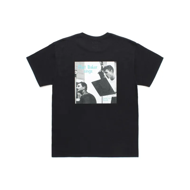 WACKO MARIA x CHET BAKER CHET BAKER Collaboration FW24 T-Shirt Unisex Black-0