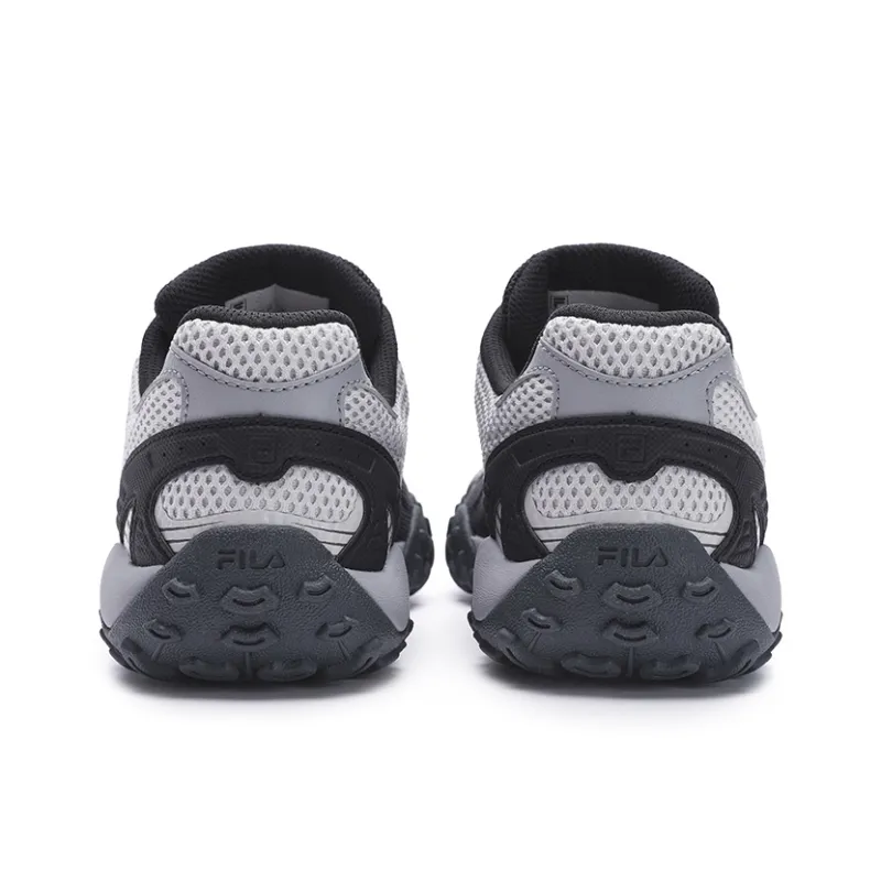 FILA ECHAPPE Slip Resistant, Abrasion Resistant, Breathable Low Top Casual Shoes Women's Black Gray-3