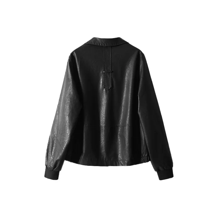 Kele Coco Leather Jacket Women's Black-1