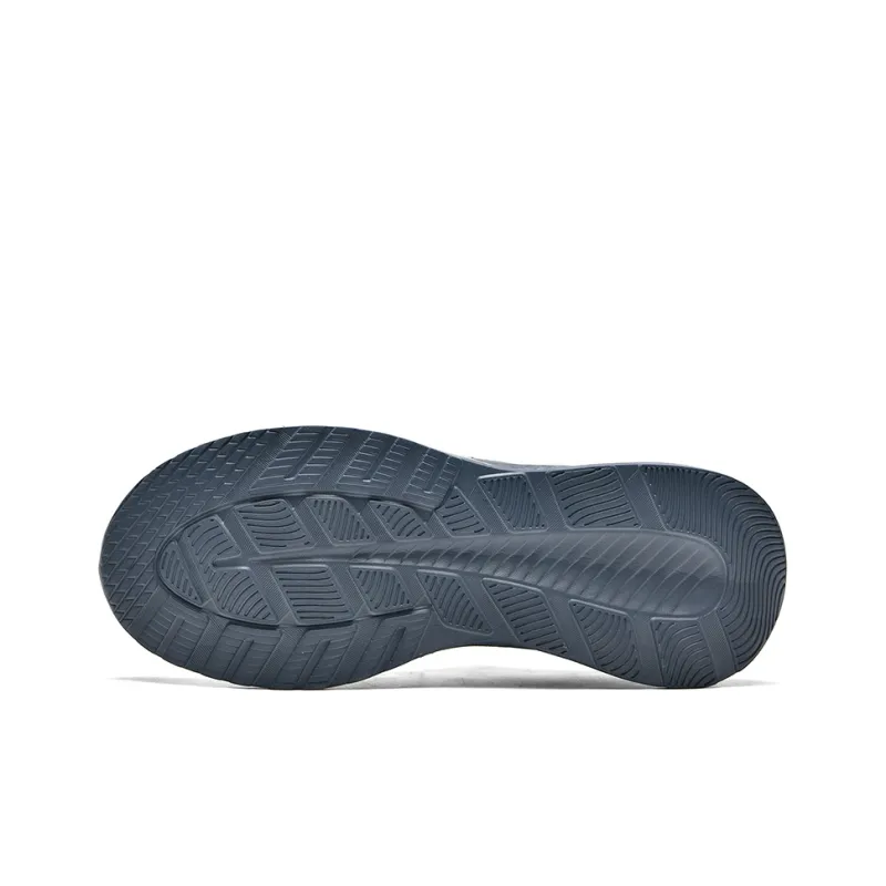 Binary Cushioning Rebound Support Lightweight Slip Resistant Low Top Running Shoes Men's Light Gray-7