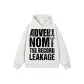 White Heather Gray with Black Print