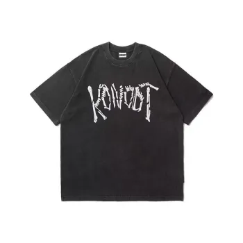 PAINT STAIN T Shirt Unisex Black