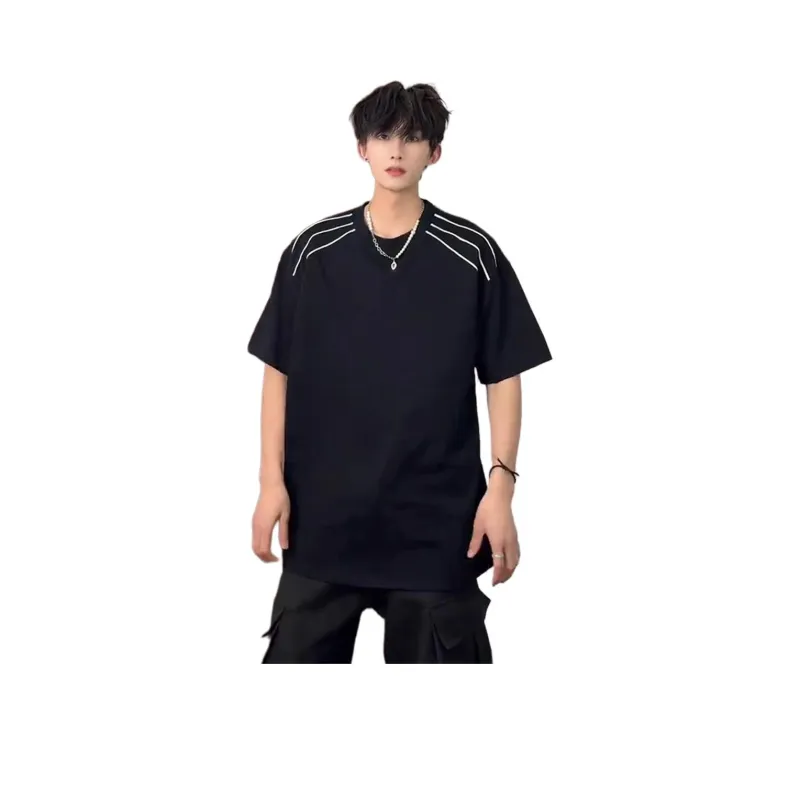WELTER EXPERIMENT Minimalist Style Basic T Shirt Unisex-14