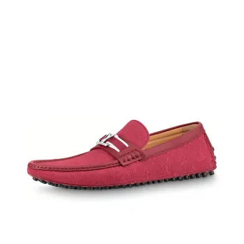 LOUIS VUITTON Hockenheim Beanie Shoes Men's Red