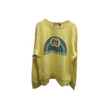 GUCCI Sweatshirts Men Yellow