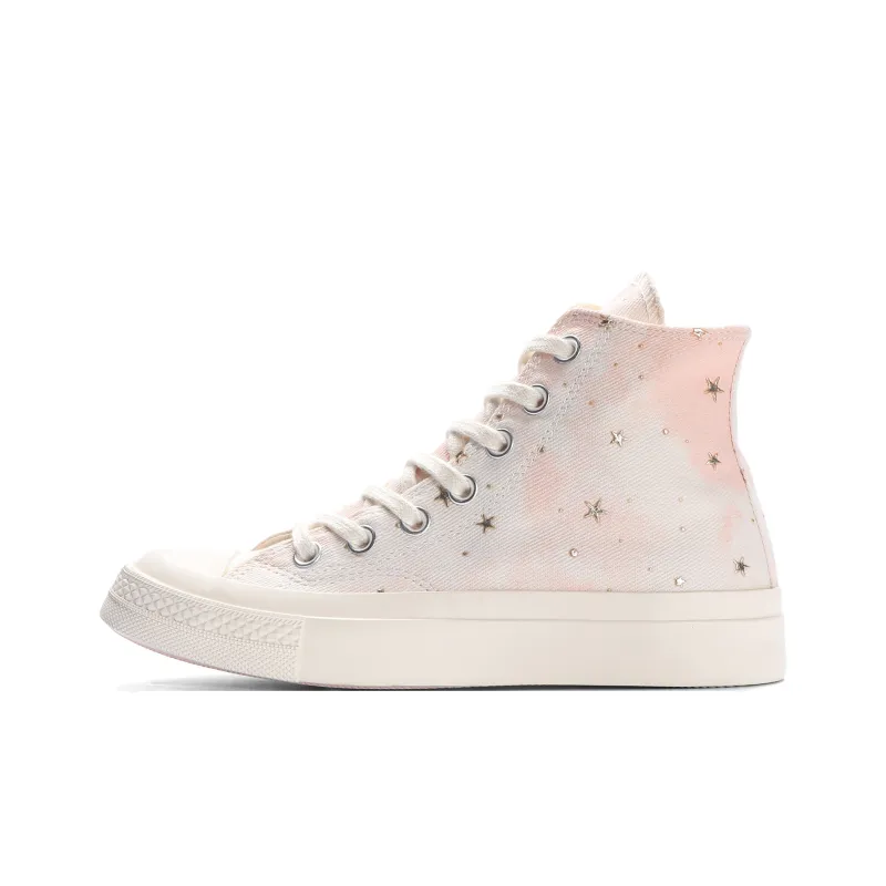 MARS*GEOME Slip Resistant, Abrasion Resistant, Lightweight High Top Canvas Shoes Women's Peach Pink-1