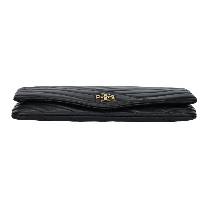TORY BURCH Kira Sheepskin Shoulder Bag Women's Black-3