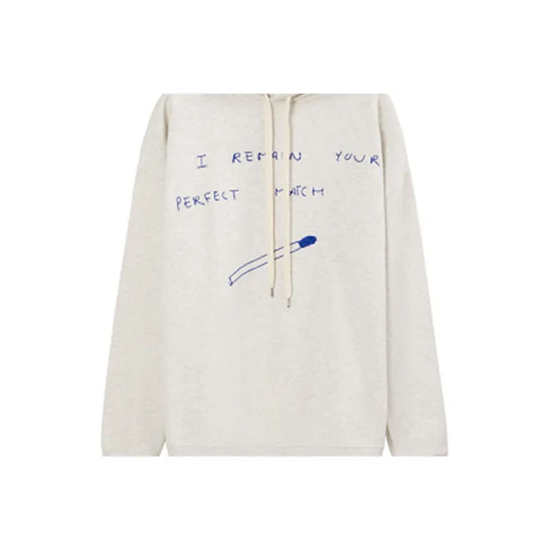 LOEWE Sweatshirts Men Heather Gray-1