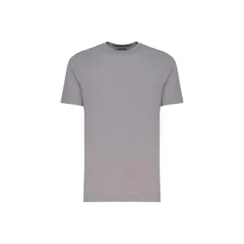 Zanone Short-Sleeved Straight-Hem Crewneck T-Shirt