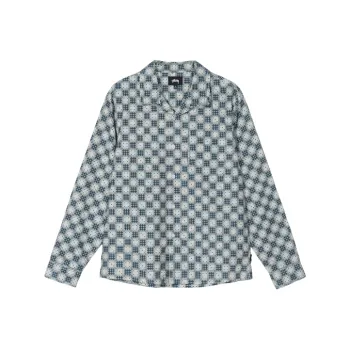 Stussy Dice Collection Shirts Men Green