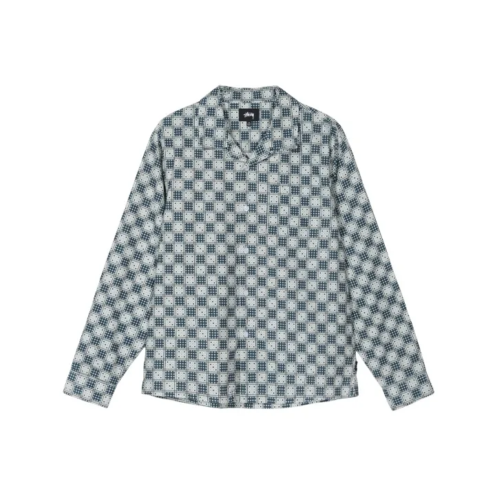 Stussy Dice Collection Shirts Men Green-0