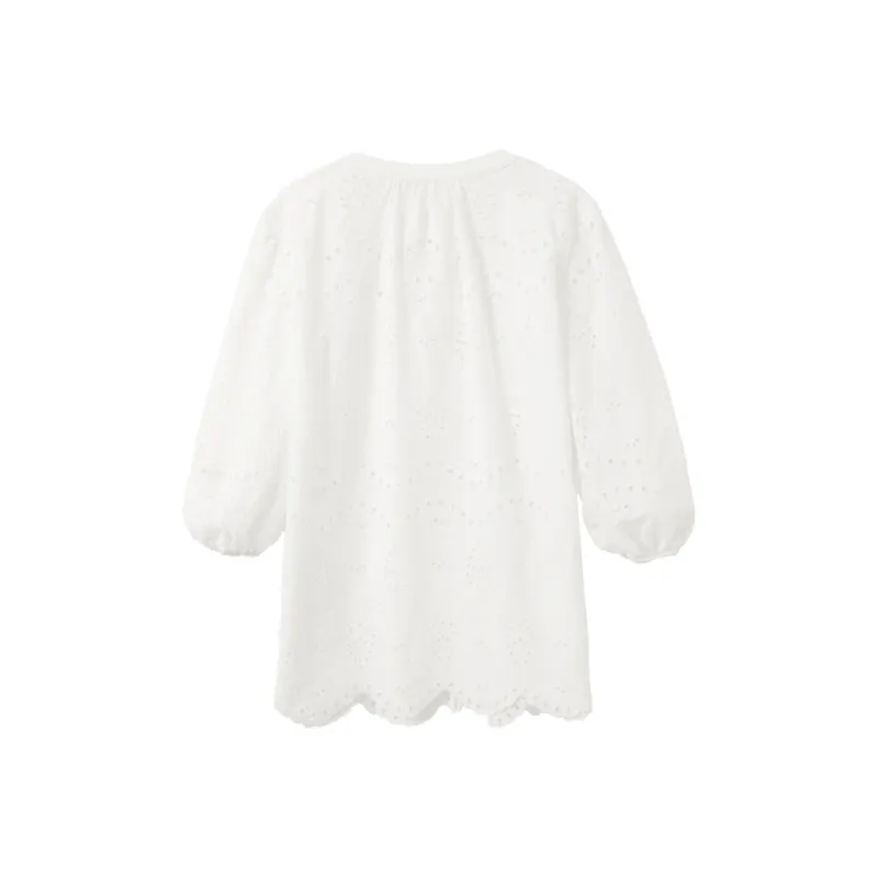 3COLOUR Shirt Women's Cloud White-1