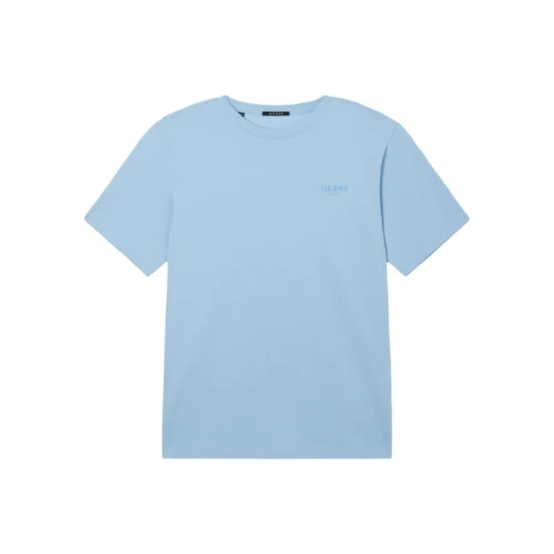 GUESS T-Shirt Unisex Light Blue-0