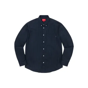 Supreme Jacquard Stripe Twill Shirt