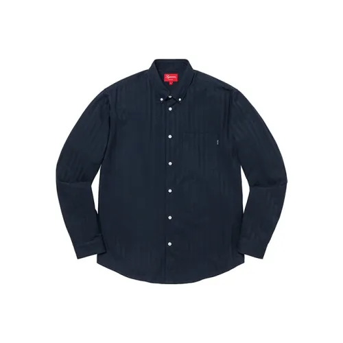 Supreme Jacquard Stripe Twill Shirt