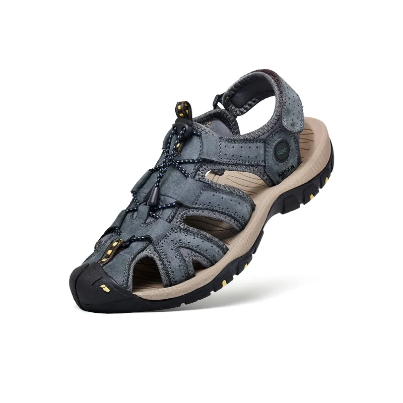 AIPSEN River Trekking Shoes Men's Blue-2