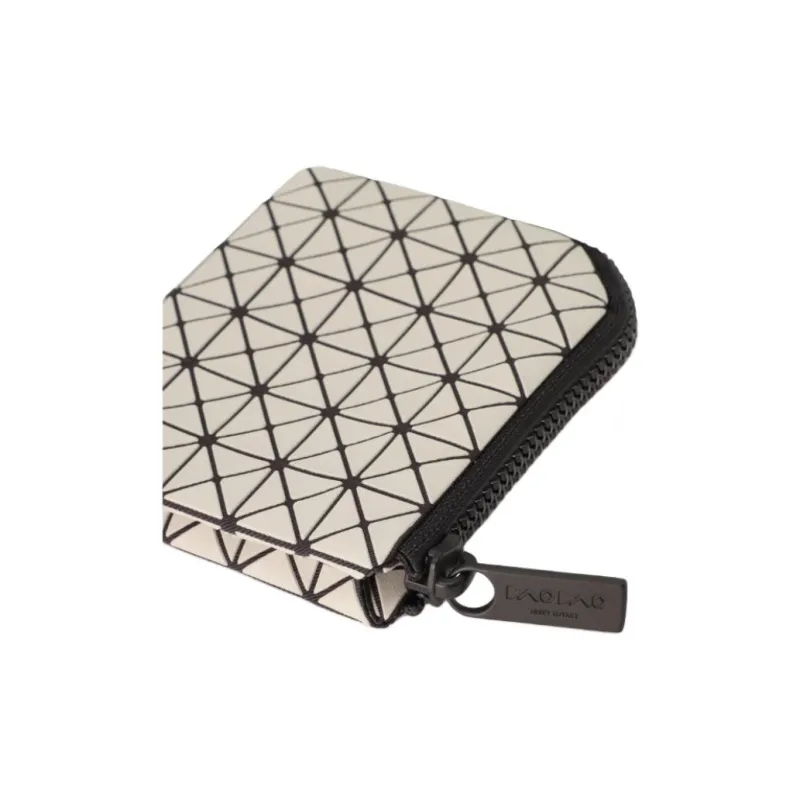 ISSEY MIYAKE Kuro Cotton Card Holder Mini Men's Sandy Beige-2