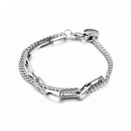 ALI THE FOX Titanium Steel Bracelets Unisex