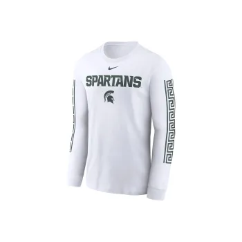 Nike Michigan State Spartans Local Spirit Slogan Men's Nike College Long Sleeve T Shirt