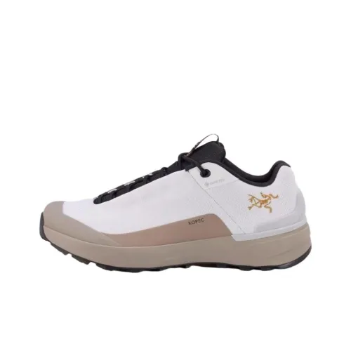 Arcteryx Kopec Anti Slip Wear Resistant Low Top Hiking Shoes Women's Ecru