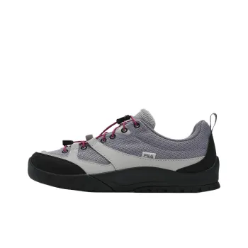 FILA CAMLIFE Anti Slip Wear Resistant Low Top Casual Shoes Women's Purple Gray
