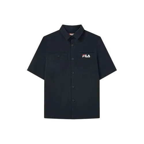 FILA Shirts Men Legend Blue