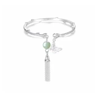 Zhongzhao Jewelry 999 Fine Silver Sterling Silver Bracelets Unisex