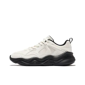 Erke Abrasion Resistant Breathable Low Top Casual Shoes Women's Microcrystal White