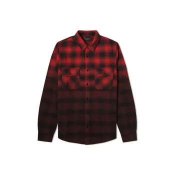 AMIRI Dip Dye Flannel Shirt