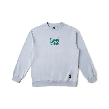 Lee FW24 Sweatshirt Unisex Sky Blue