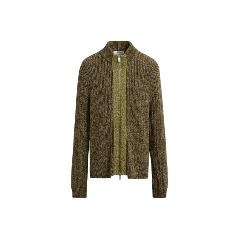 ZARA Knitwear Men Chocolate-0