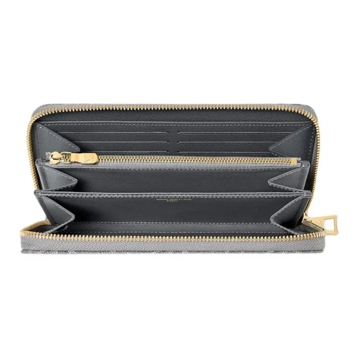 LOUIS VUITTON Zippy Denim Wallet Men's Washed Gray-3
